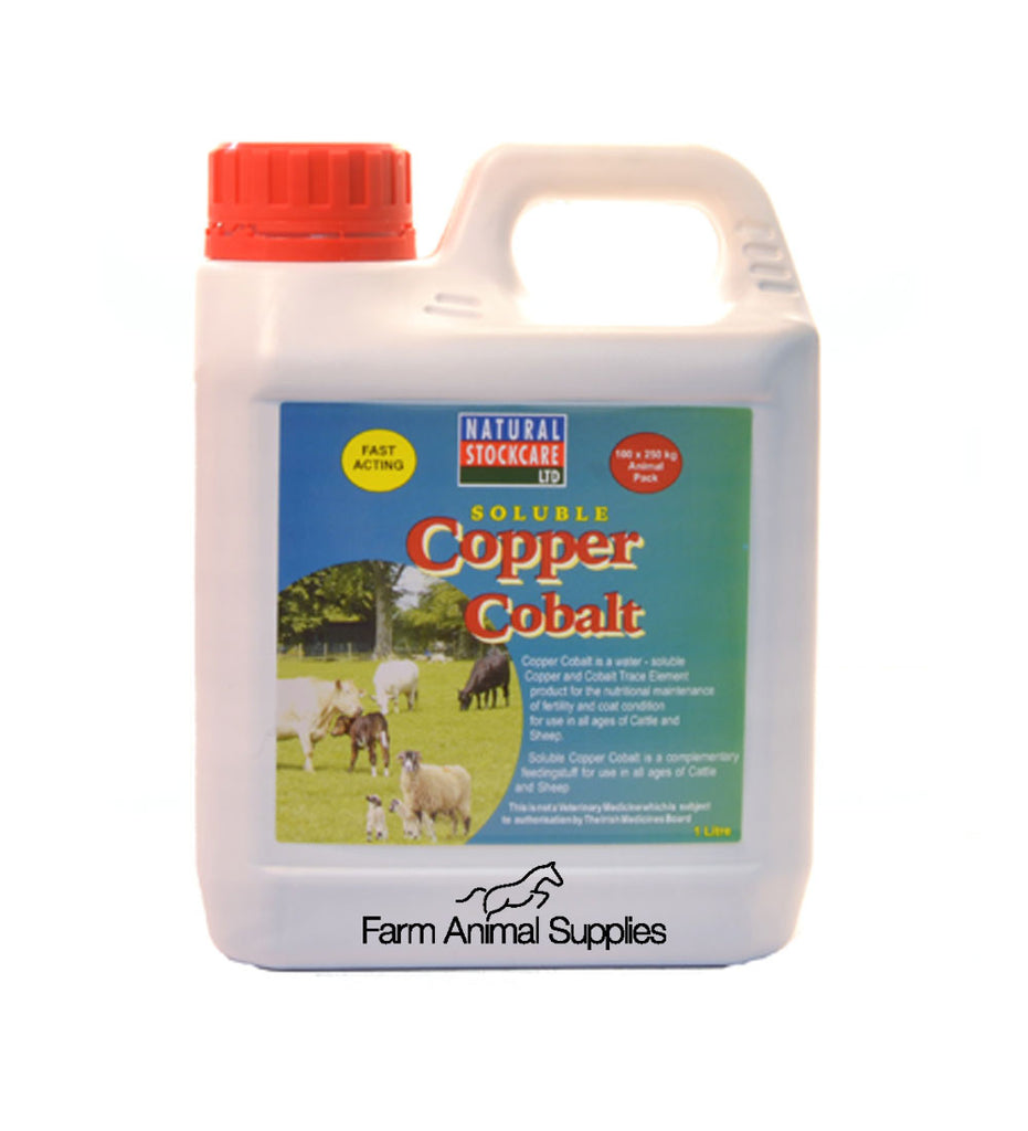 Copper Cobalt 1L Essential boosts Suckler calves Dairy herds