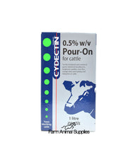 Cydectin 0.5% Pour On For Cattle - 500ml, 1L, 2.5L or 5L