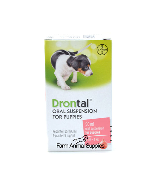 Drontal Worming Suspension - For Puppies 50ml & 100ml