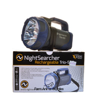 Nightsearcher Trio LED Handlamp Torch Rechargeable Handlamp