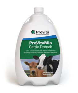 Provita Provitamin Cattle Drench 2.5L with 1L foc (while stocks last)