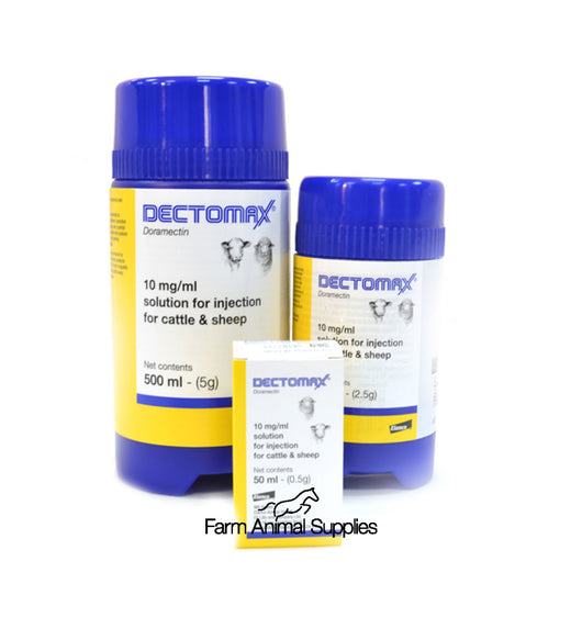Dectomax Injection Cattle & Sheep - 50ml,250ml, 500ml, or Promo pack 1250ml