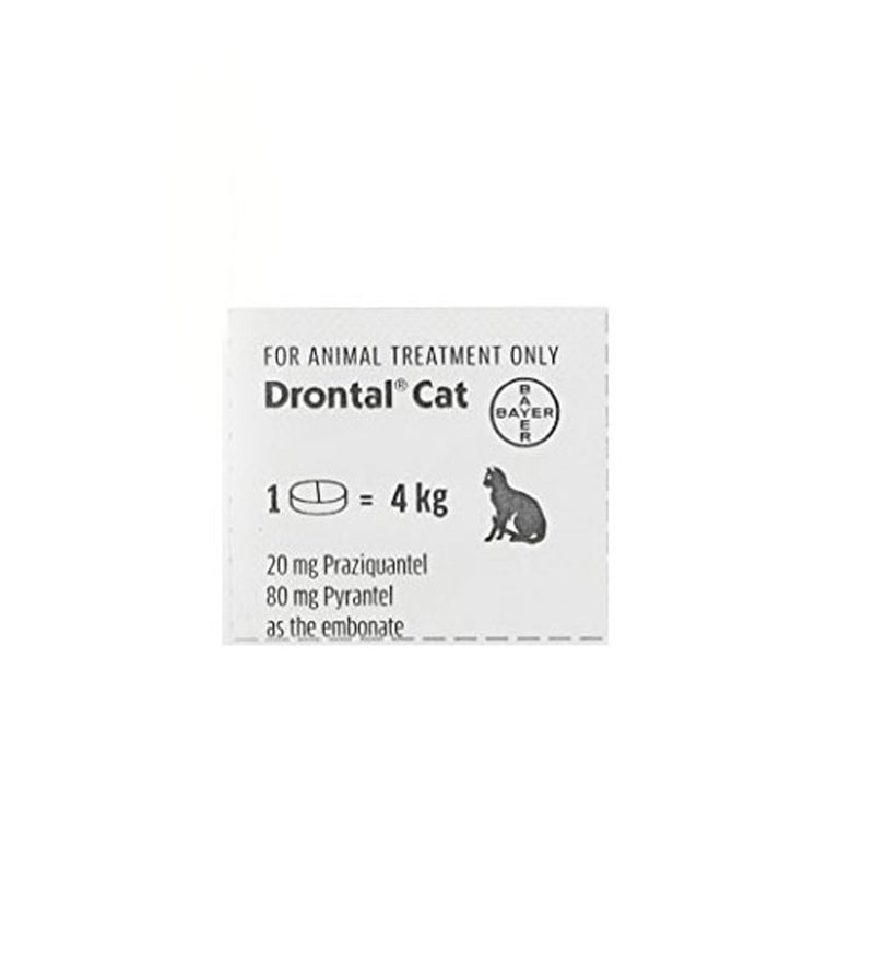 Bayer drontal cat worming tablet sales