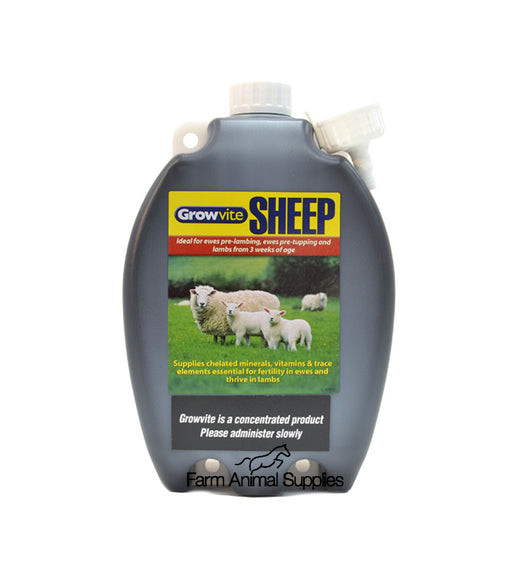 Growvite For Sheep - 1L or 2.5L