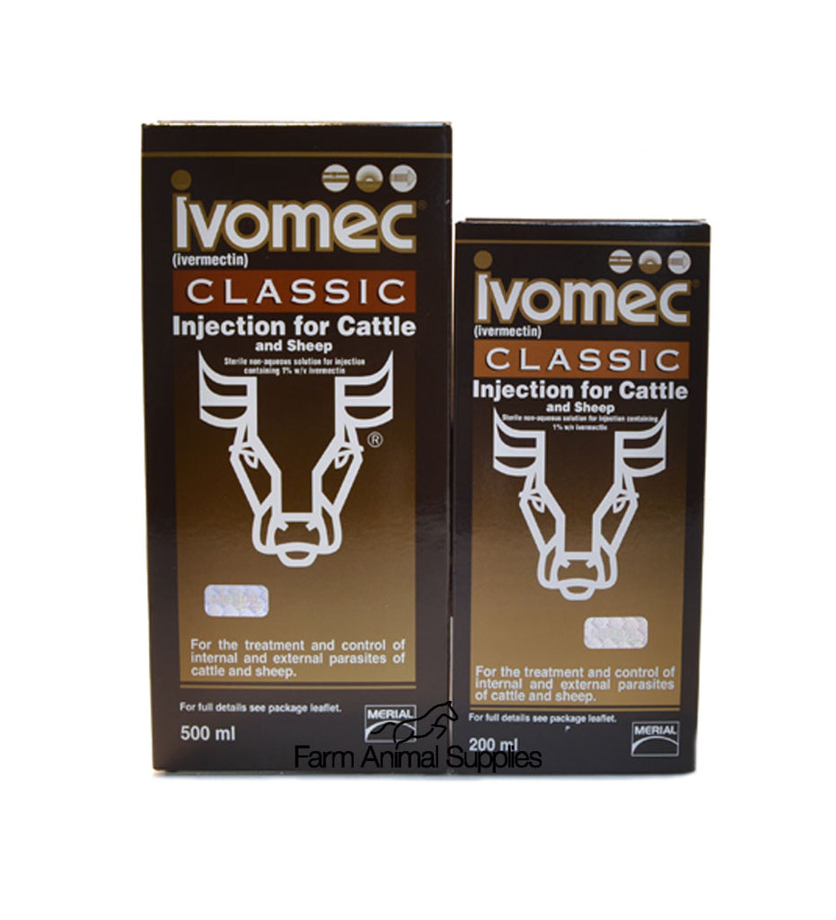 Ivomec Classic 200ml Worm Injection Cattle & Sheep | Worm injection ...