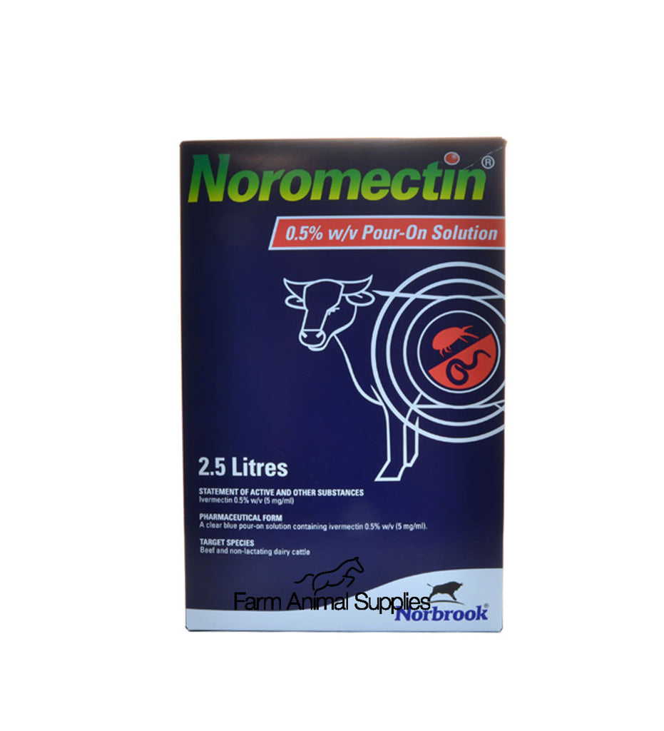 Noromectin 7L Pour-On Cattle | Worm Control | Lice Control | Worm Pour ...
