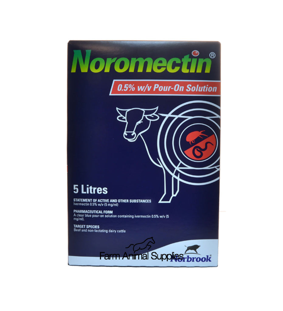 Noromectin 7L Pour-On Cattle | Worm Control | Lice Control | Worm Pour ...