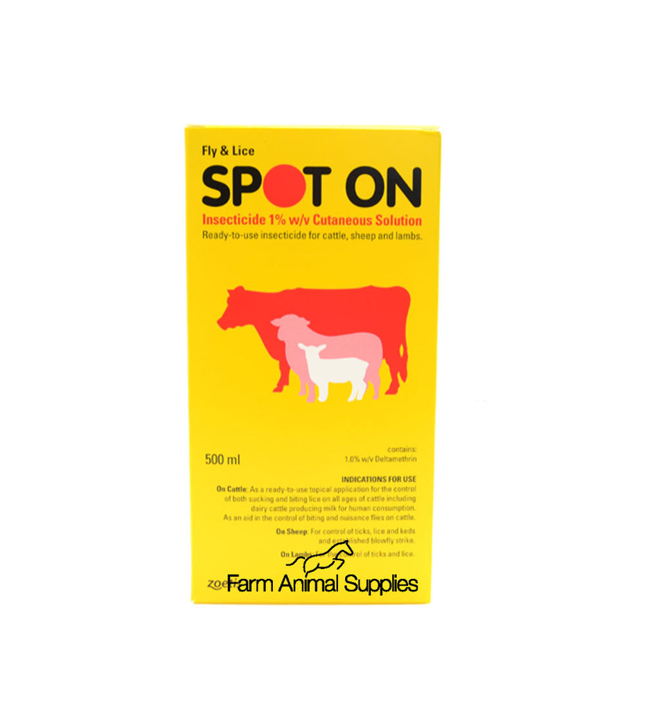 Coopers Spot-On 1L | Insecticide for sheep ,cattle and pigs | Control ...