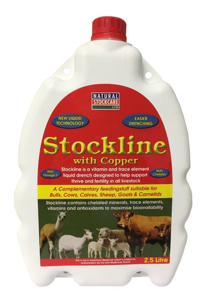 Natural Stockcare Ltd Stockline with Copper - 1 Litre – Farm Animal ...